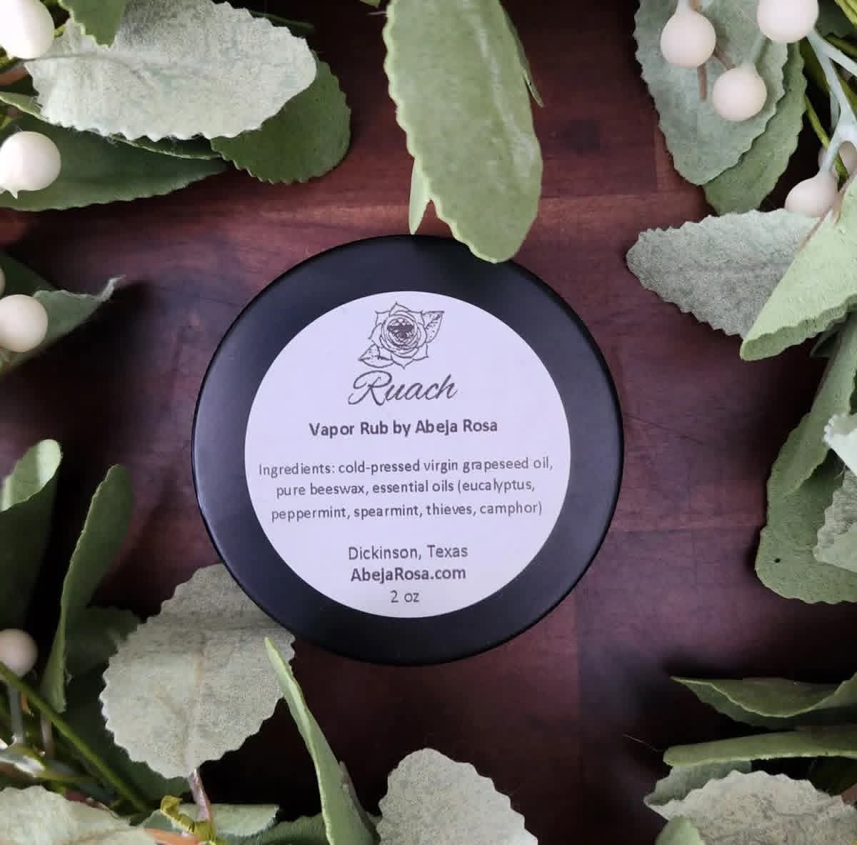 Ruach- Vapor Rub 2 oz