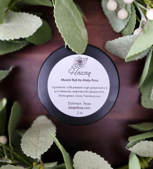 Hazaq- Muscle Rub 2 oz