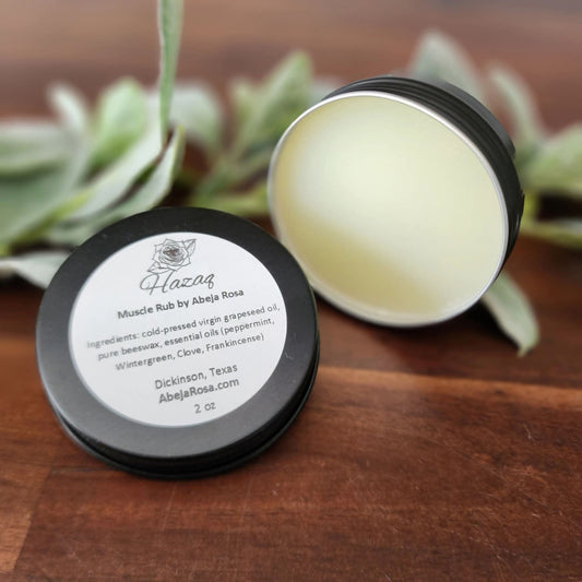Hazaq- Muscle Rub 1 oz